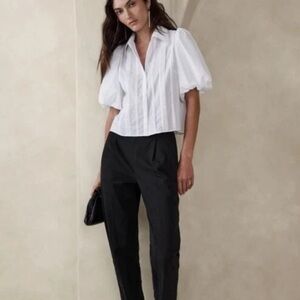 Banana Republic Size S VIDA POPLIN BLOUSE